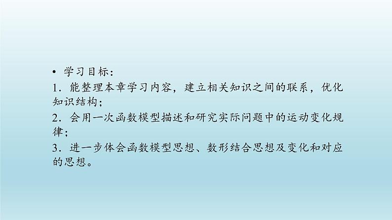 八年级下数学课件：19 一次函数  复习（共23张PPT）_人教新课标02