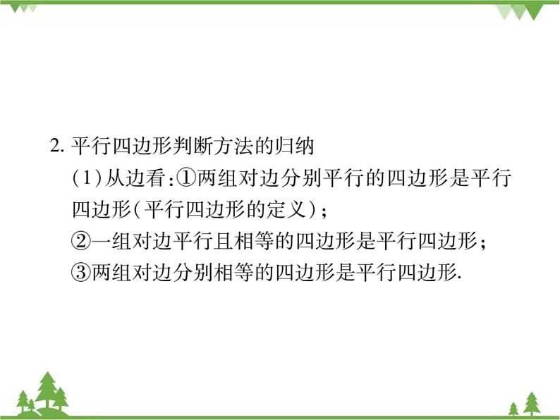 6.2 平行四边形的判定PPT课件_北师大版数学八年级下册03