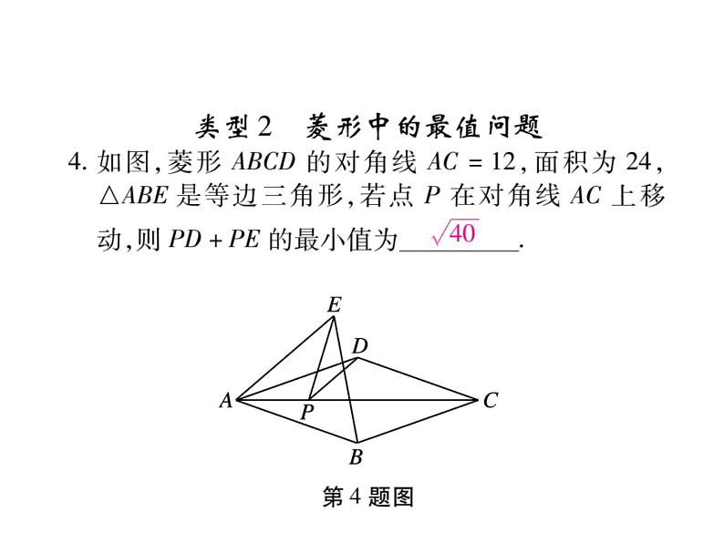 第19章 《矩形、菱形与正方形》单元小结与复习+专题训练08