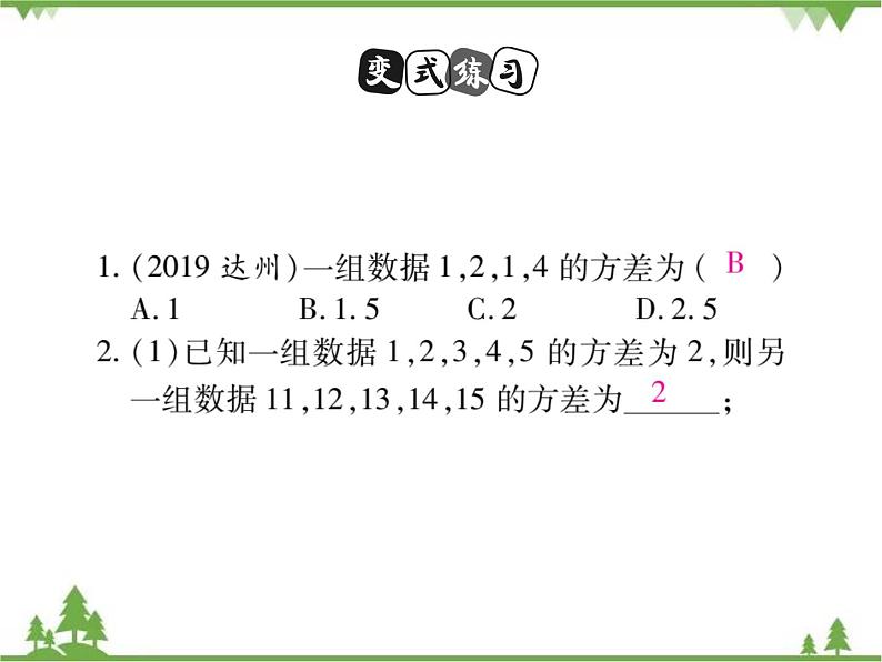 20．3 数据的离散程度第8页