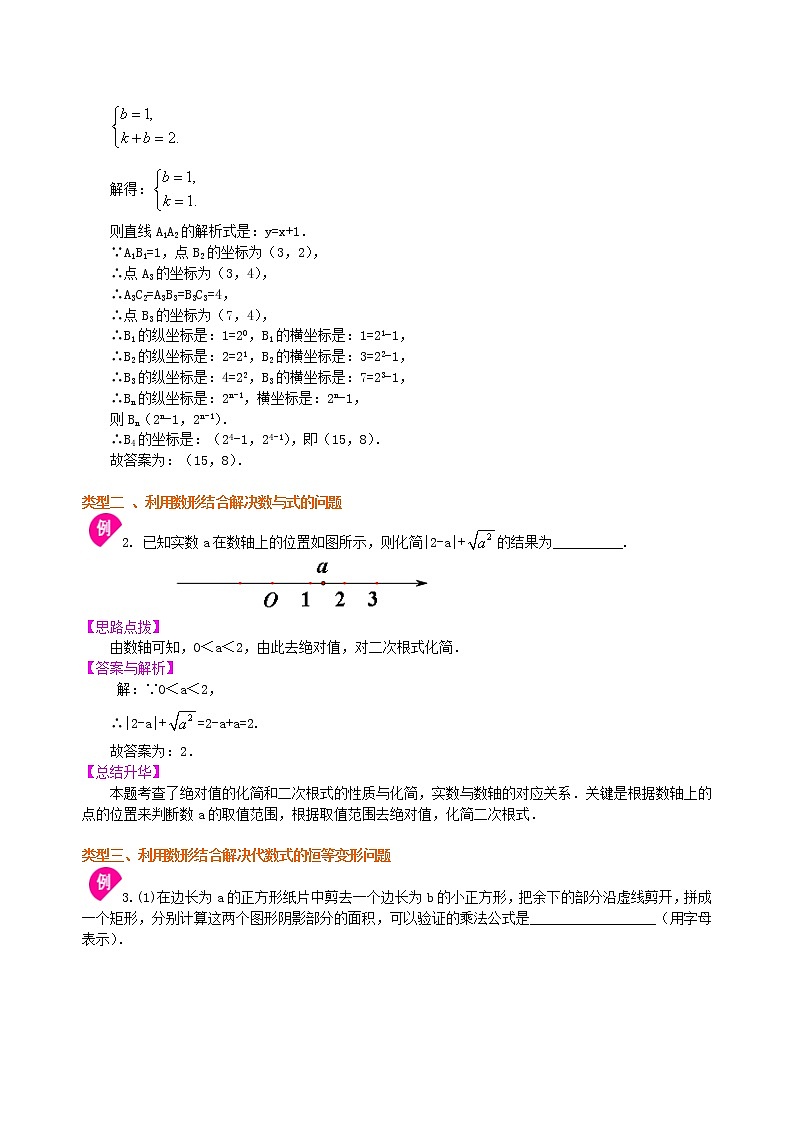 （人教版）数学中考总复习61中考冲刺：数形结合问题（提高）珍藏版03