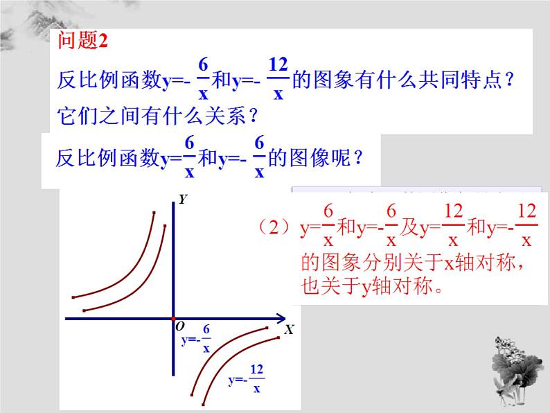 17.4 第2课时反比例函数的图象和性质-华东师大版八年级数学下册课件(共27张PPT)07