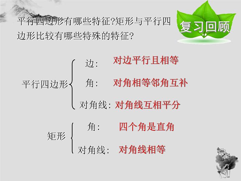 19.2.1菱形的性质-华东师大版八年级数学下册课件(共22张PPT)02