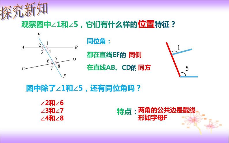 5.1.3 同位角、内错角、同旁内角（课件）2020-2021学年七年级数学下册同步备课系列（人教版）第5页