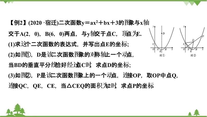 2021年中考数学总复习 拉分题训练课件 二次函数与图形面积05