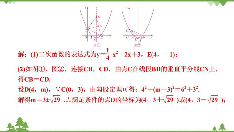 2021年中考数学总复习 拉分题训练课件 二次函数与图形面积06