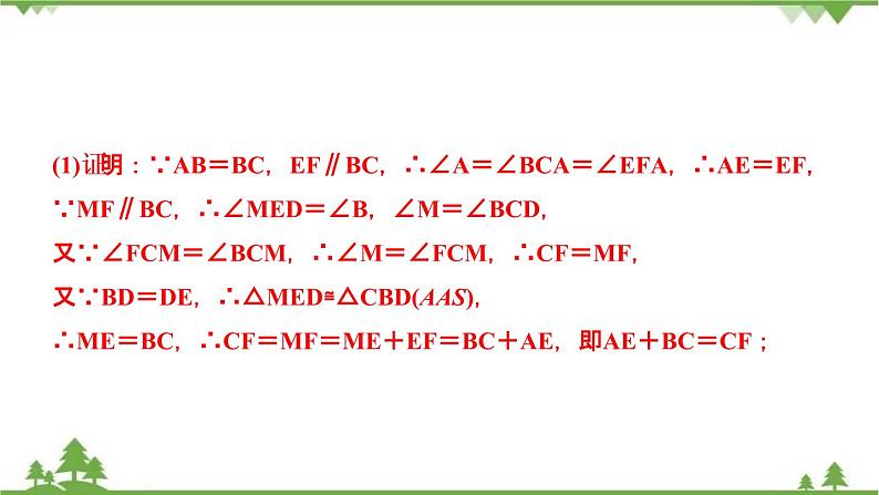 2021年中考数学总复习 拉分题训练课件 静态几何图形综合探究05