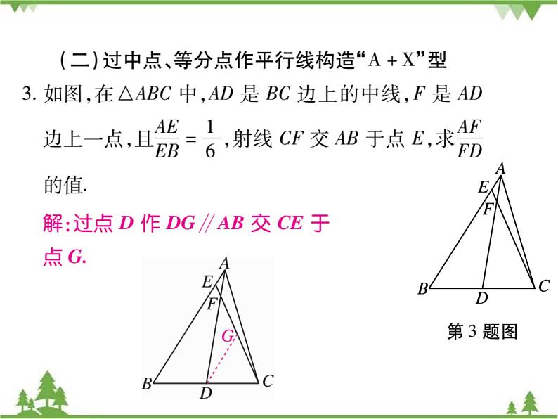 小专题6 相似构造技巧——作平行线.pptx05