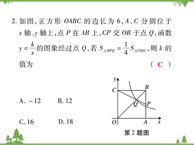 小专题9 相似与反比例函数.pptx第4页