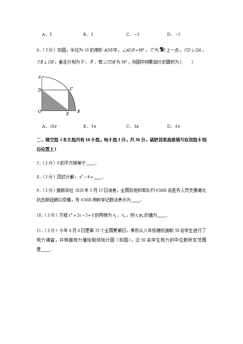 2020年江苏省泰州市中考数学试卷02