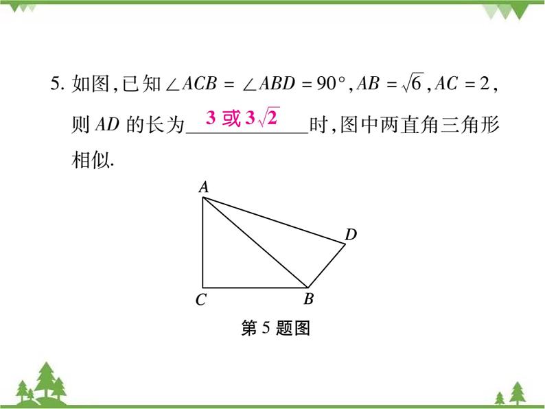 2021年春人教版九年级数学下册第27章《相似》27.2.1 相似三角形的判定 PPT课件08