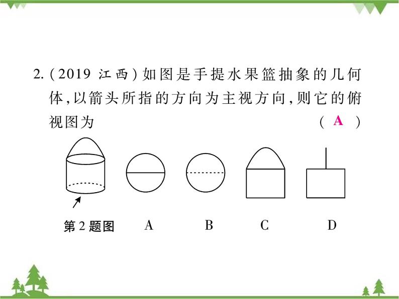 2021年春人教版九年级数学下册29章《投影与视图》29．2 三视图 PPT课件06