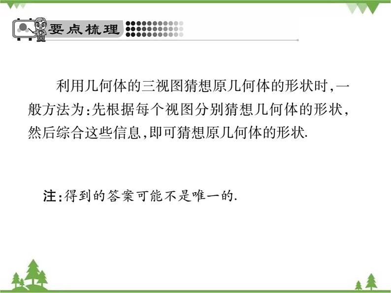 2021年春人教版九年级数学下册29章《投影与视图》29．2 三视图 PPT课件02