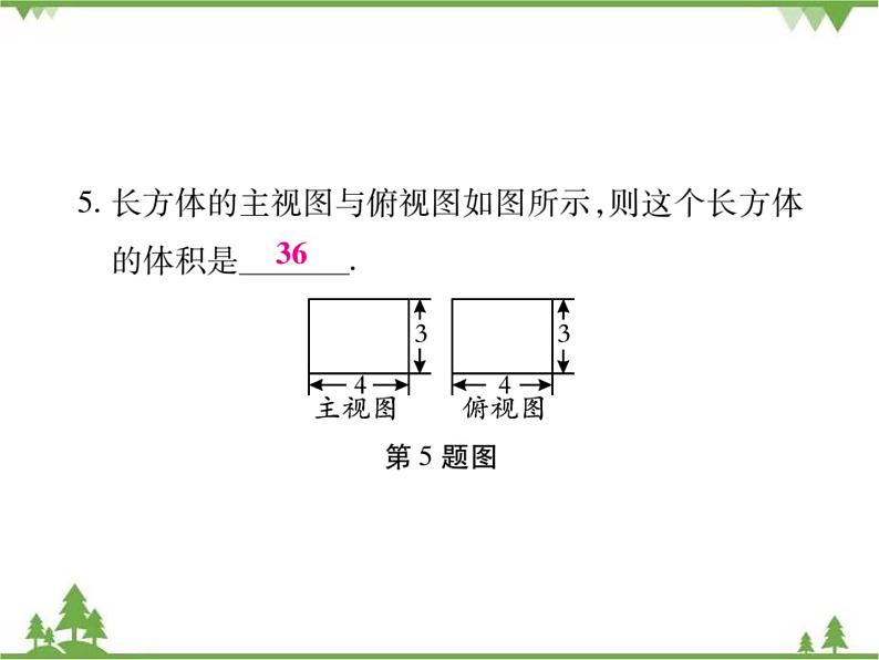 2021年春人教版九年级数学下册29章《投影与视图》29．2 三视图 PPT课件07