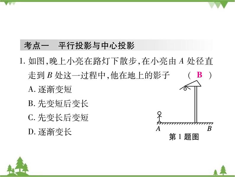 2020年春人教版九年级数学下册29章《投影与视图》单元小结与复习 PPT课件02