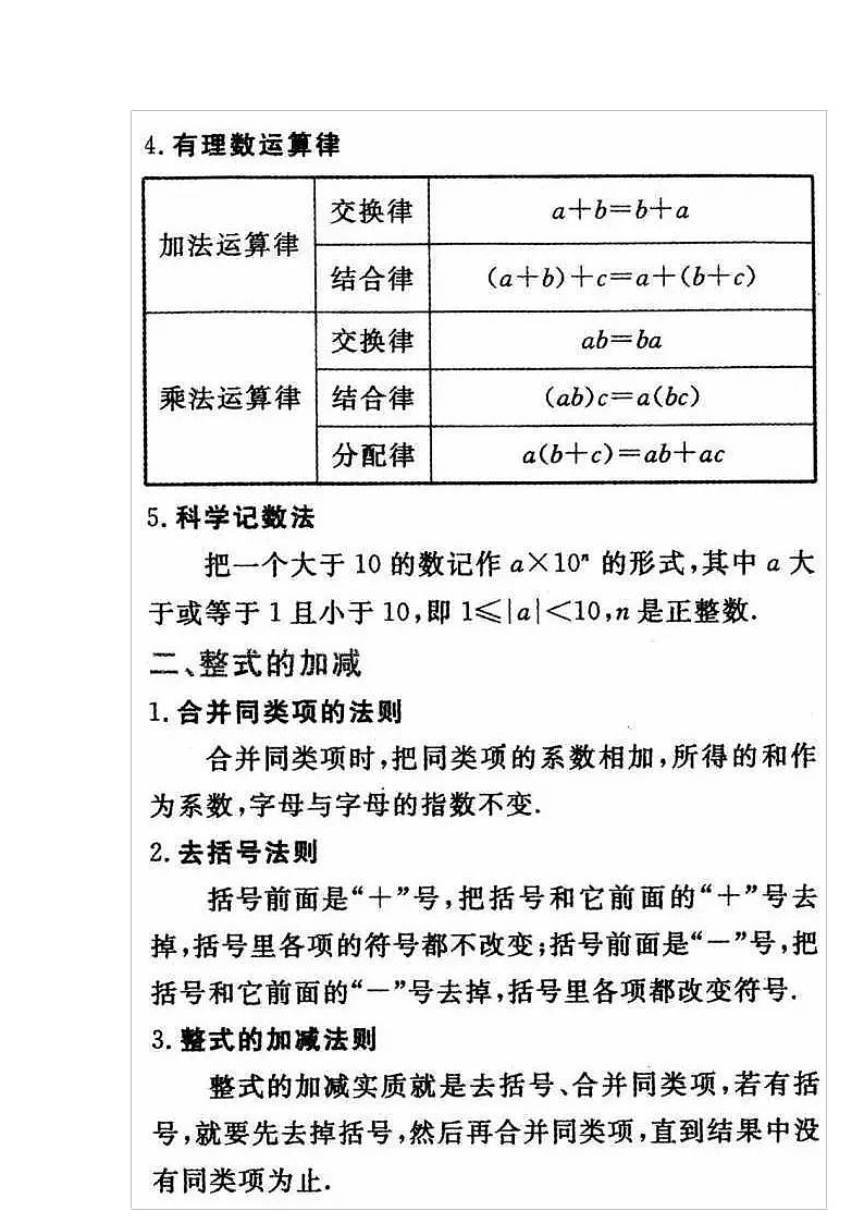 8.2初中数学公式大全(1)教案03