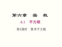 初中数学人教版七年级下册6.1 平方根优质课件ppt