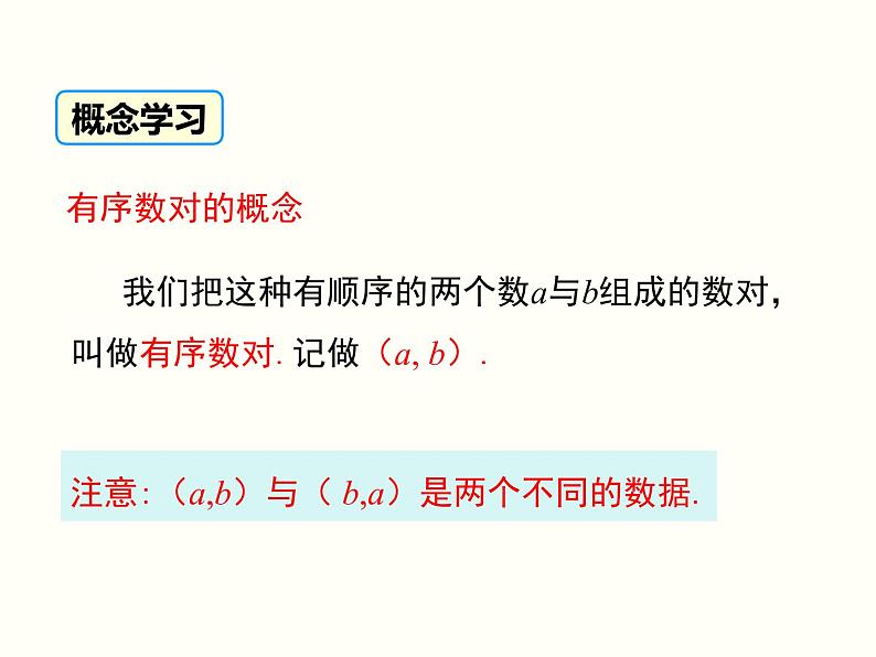 初中 / 数学 / 人教版 / 七年级下册 / 第七章 平面直角坐标系 / 7.1 平面直角坐标系 / 7.1.1有序数对课件08