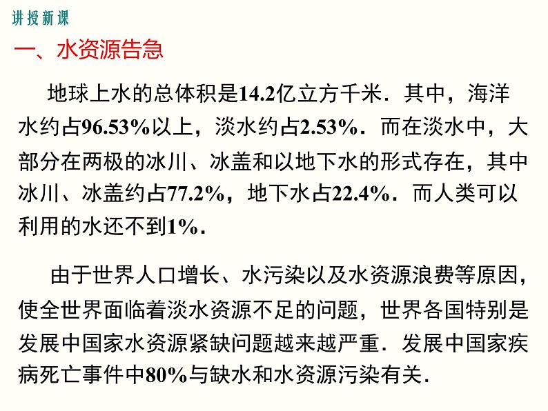 10.3 课题学习  从数据谈节水 课件02