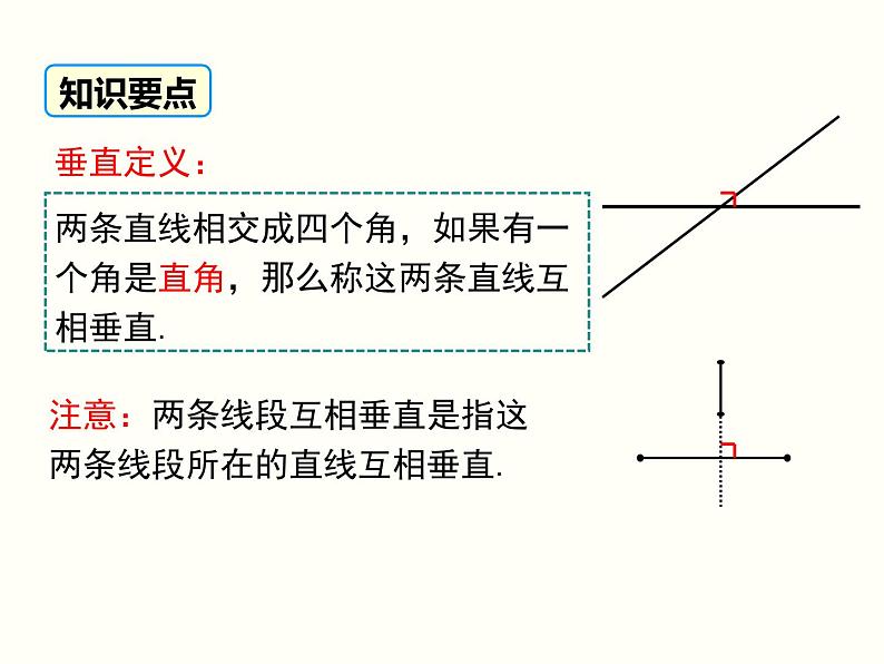 初中 / 数学 / 人教版 / 七年级下册 / 第五章 相交线与平行线 / 5.1 相交线 / 5.1.2 垂线 课件06