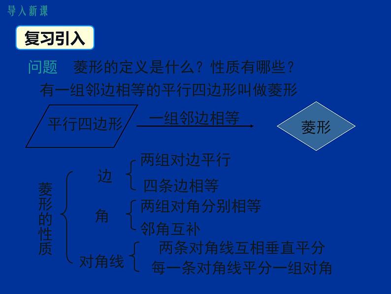 18.2.2.2-菱形的判定ppt教学课件02