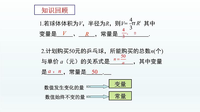 八年级下数学课件：19-1-1 变量与函数  （共20张PPT）_人教新课标第1页