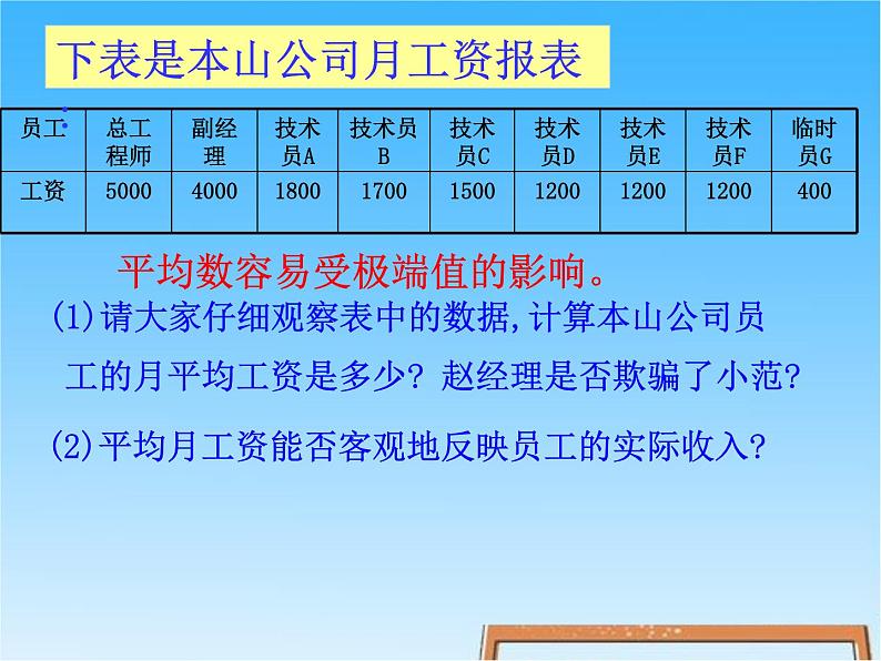 八年级下数学课件八年级下册数学课件《数据的集中趋势》  人教新课标 (6)_人教新课标05