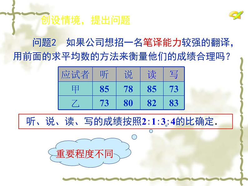 八年级下数学课件八年级下册数学课件《数据的集中趋势》  人教新课标 (7)_人教新课标04