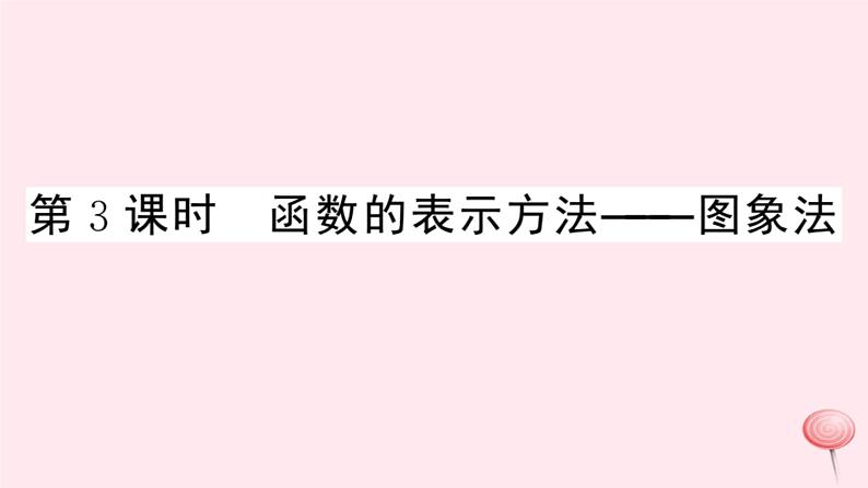 2019秋八年级数学上册第12章一次函数12-1函数第3课时函数的表示方法——图象法习题课件（新版）沪科版01