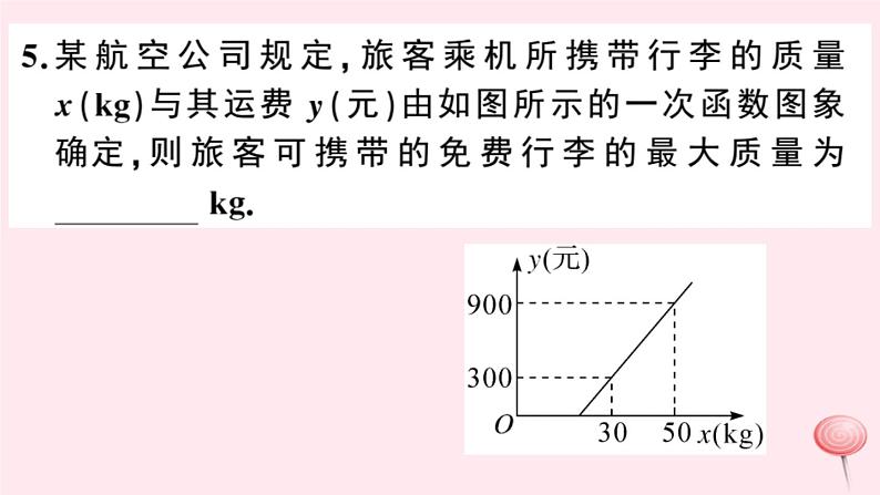 2019秋八年级数学上册第12章一次函数12-2一次函数第5课时一次函数的应用——分段函数习题课件（新版）沪科版07