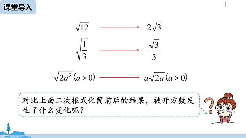 人教版八年级数学下册 16.2二次根式的乘除课时3 ppt课件06