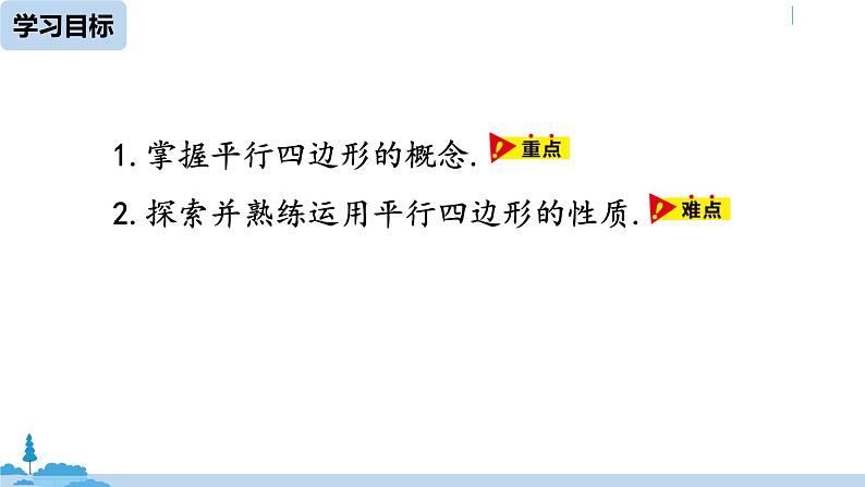 人教版八年级数学下册 18.1.1平行四边形的性质课时1 ppt课件02