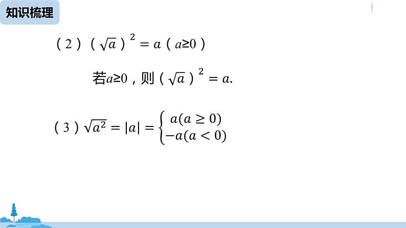 人教版八年级数学下册 第16章二次根式小结课（课时1） ppt课件06