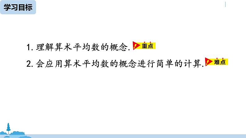 人教版八年级数学下册 20.1.1平均数课时1 ppt课件02