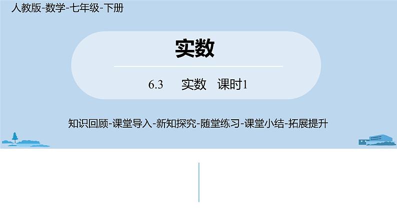 人教版七年级数学下册 6.3实数课时1 课件01