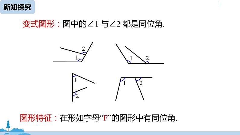 人教版七年级数学下册 5.1.3同位角、内错角、同旁内角 课件07