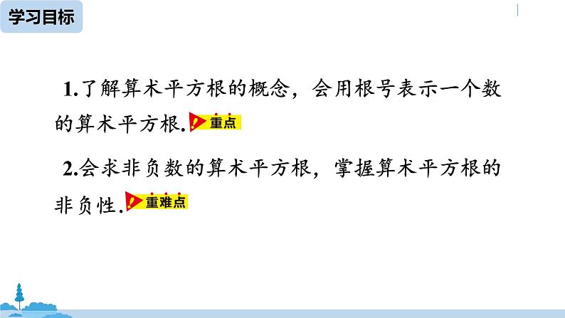 人教版七年级数学下册 6.1平方根课时1 课件02