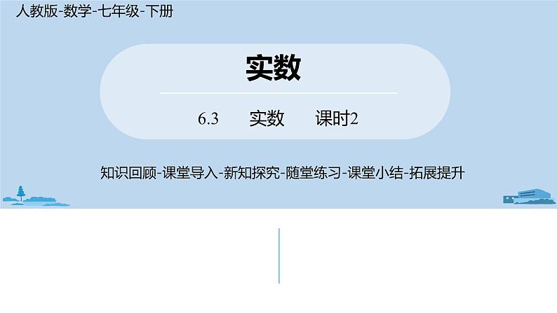 人教版七年级数学下册 6.3实数课时2 课件01