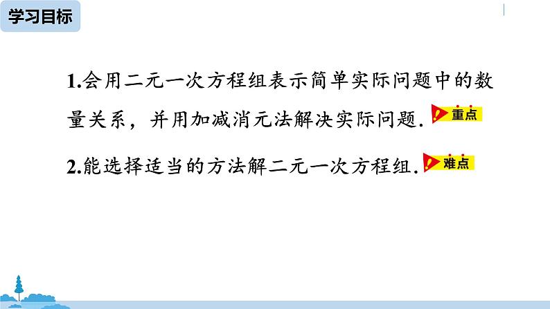 人教版七年级数学下册 8.2消元——解二元一次方程组课时4 课件04