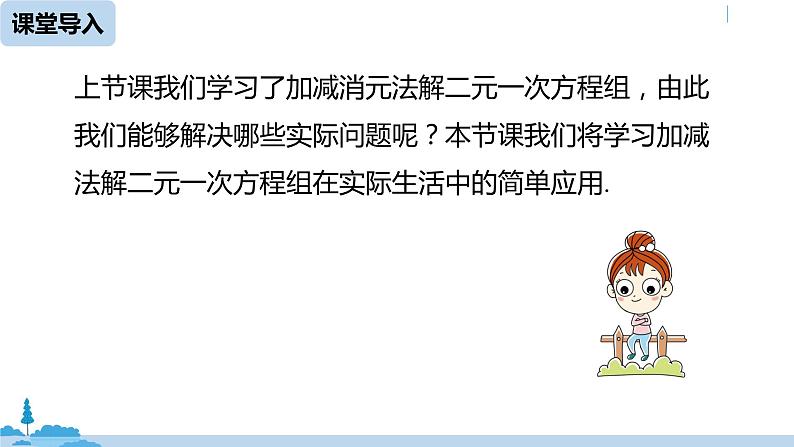 人教版七年级数学下册 8.2消元——解二元一次方程组课时4 课件05