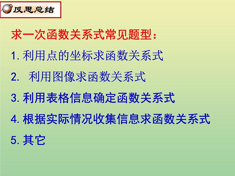 2020秋八年级数学上册第12章一次函数12-2一次函数第3课时用待定系数法求一次函数的解析式教学课件（新版）沪科版04