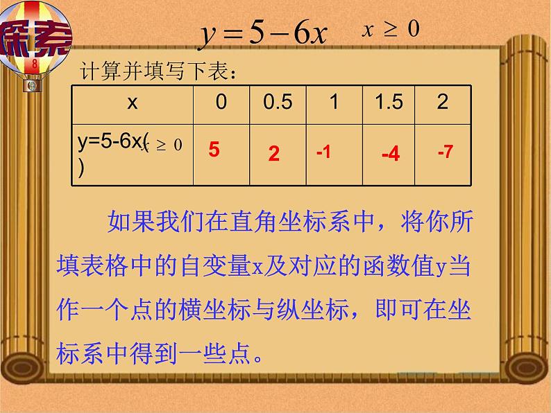 2020秋八年级数学上册第12章一次函数12-1函数第3课时函数的表示方法—图象法教学课件（新版）沪科版03