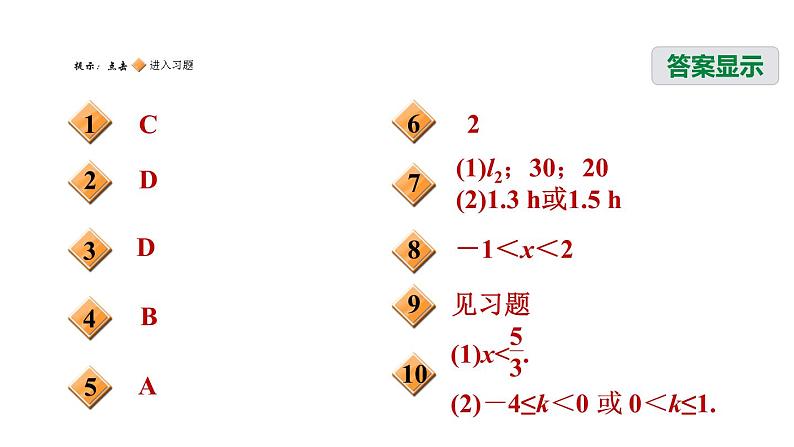 八年级上数学课件12-2-7一次函数与一元一次方程(不等式)_沪科版02