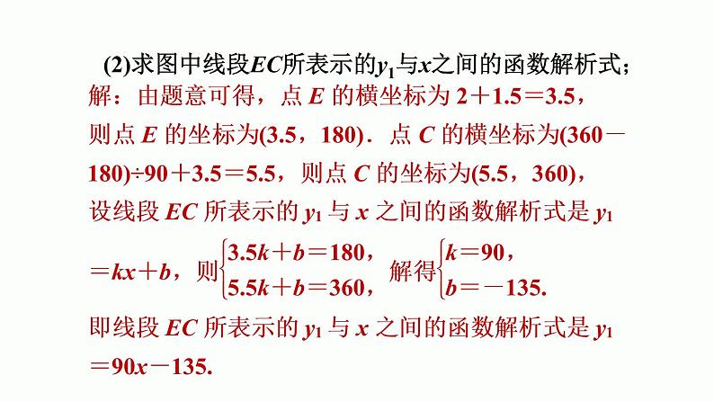 八年级上数学课件阶段核心归类一次函数的两种常见应用_沪科版05