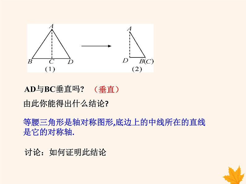 八年级数学上册第15章轴对称图形和等腰三角形15-3等腰三角形（第2课时）课件（新版）沪科版04