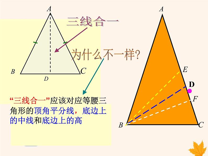 八年级数学上册第15章轴对称图形和等腰三角形15-3等腰三角形（第1课时）课件（新版）沪科版08