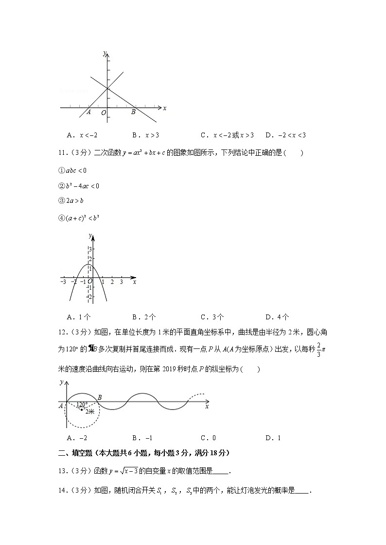 2019年湖南省娄底市中考数学真题试卷03