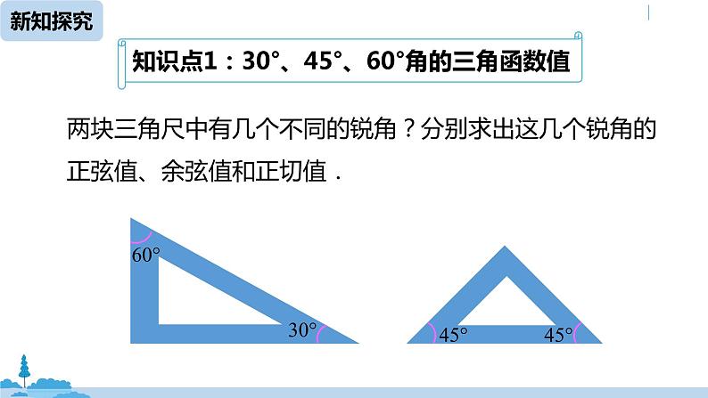 人教版九年级数学下册 28.1 锐角三角函数 课时3（PPT课件）05