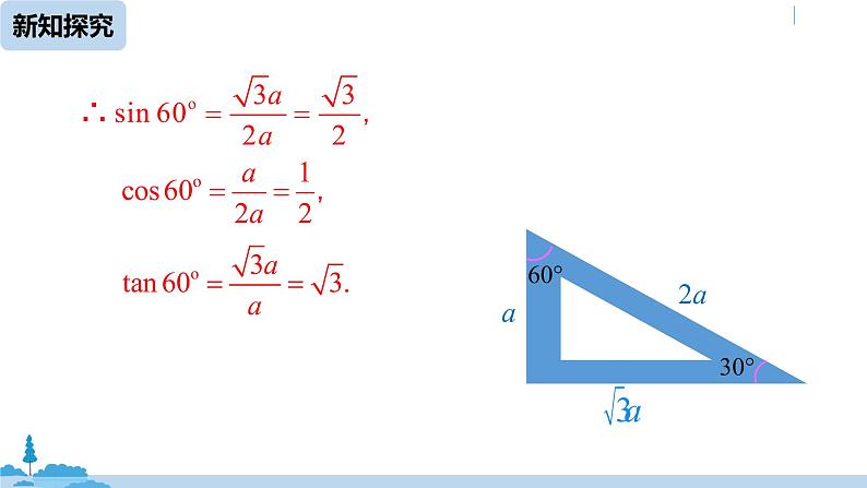 人教版九年级数学下册 28.1 锐角三角函数 课时3（PPT课件）07