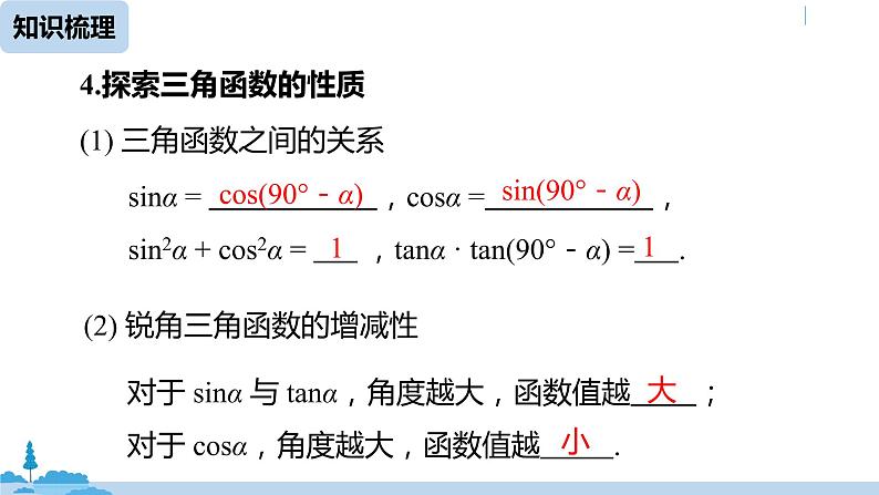 人教版九年级数学下册 28章 锐角三角函数小结 课时1（PPT课件）08